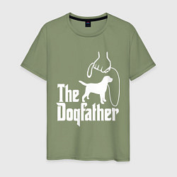 Мужская футболка The Dogfather - пародия