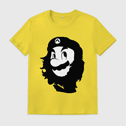 Футболка хлопковая мужская Che Mario, цвет: желтый