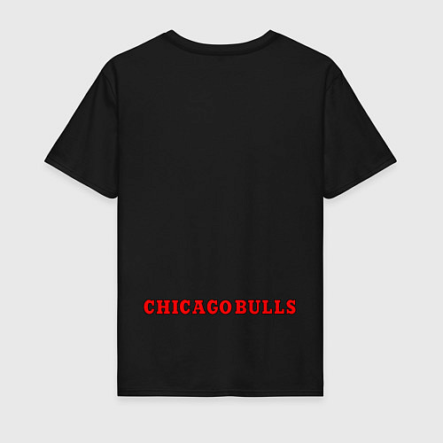 Мужская футболка CHICAGO BULLS / Черный – фото 2