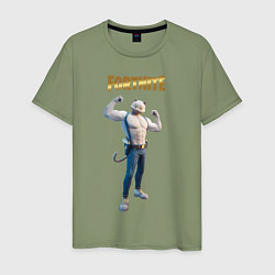 Мужская футболка Meowcles Fortnite 2