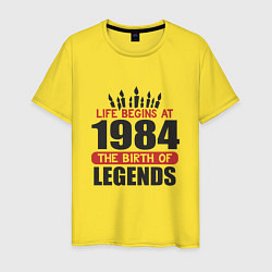 Мужская футболка 1984 - рождение легенды