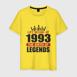 Мужская футболка 1993 - рождение легенды