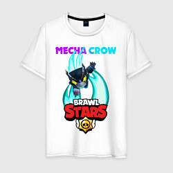 Мужская футболка BRAWL STARS MECHA CROW