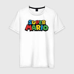 Мужская футболка Super mario