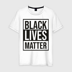 Мужская футболка BLACK LIVES MATTER