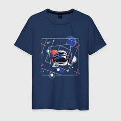 Мужская футболка Астронавт во вселенной