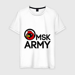 Мужская футболка Omsk army