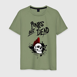Мужская футболка Punks not dead