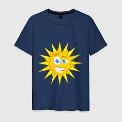 Мужская футболка Летнее солнце