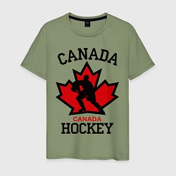 Мужская футболка Canada Hockey