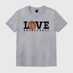 Мужская футболка Love Basketball