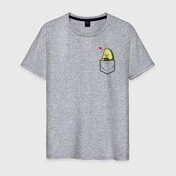 Мужская футболка Авокадо в кармане