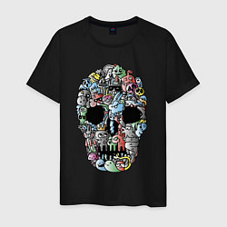 Мужская футболка Tosh Cool skull