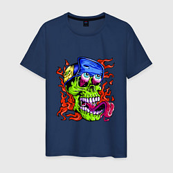 Мужская футболка Cool skull - Tongue