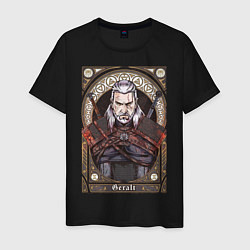 Мужская футболка The Witcher, Geralt, Ведьмак,