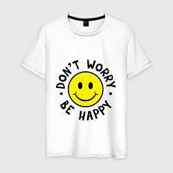 Мужская футболка DONT WORRY BE HAPPY