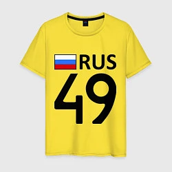 Мужская футболка RUS 49