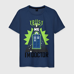 Мужская футболка Trust me, i'm doctor who