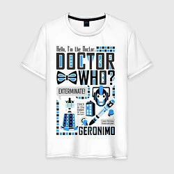 Мужская футболка Hello, i'm the Doctor