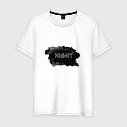 Мужская футболка Ночь