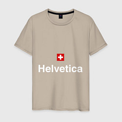 Мужская футболка Helvetica Type