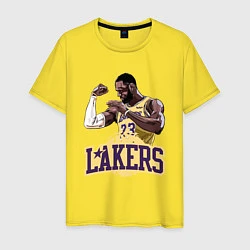 Мужская футболка LeBron - Lakers