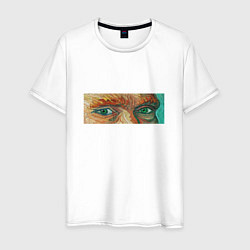Мужская футболка Глаза Ван Гога