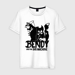 Мужская футболка Bendy And The Ink Machine