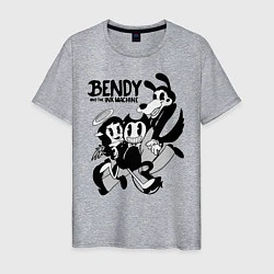 Мужская футболка Bendy And The Ink Machine