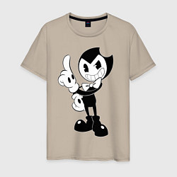 Мужская футболка Bendy And The Ink Machine