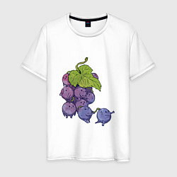 Мужская футболка Виноградинки