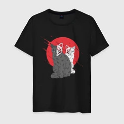 Мужская футболка Japan Cats Z
