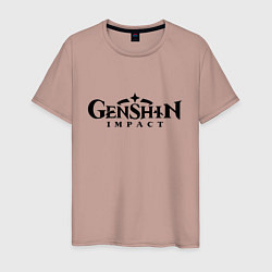 Мужская футболка Genshin Impact Logo Z