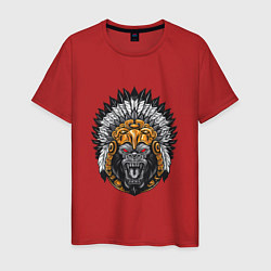 Мужская футболка Шаман обезьян