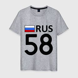 Мужская футболка RUS 58