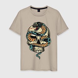 Мужская футболка Snake&Skull