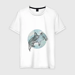 Мужская футболка Акула-молот