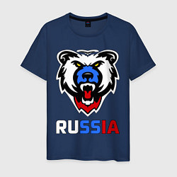 Мужская футболка Русский медведь