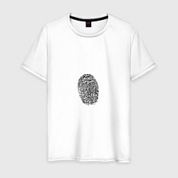 Мужская футболка Fingerprint