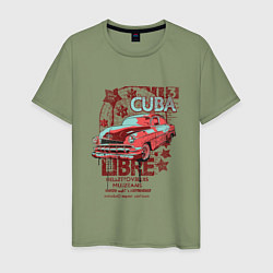 Мужская футболка Куба