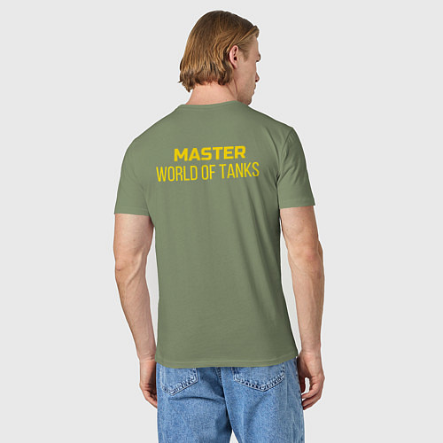 Мужская футболка Танкист Мастер / Авокадо – фото 4
