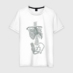 Мужская футболка Скелет
