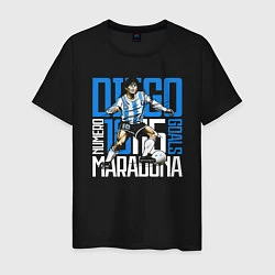 Мужская футболка 10 Diego Maradona
