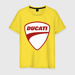 Мужская футболка Ducati Logo Дукати Лого Z