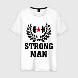 Мужская футболка Strong man