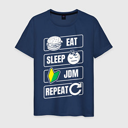 Мужская футболка Eat Sleep JDM Repeat