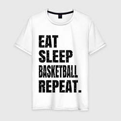 Мужская футболка EAT SLEEP BASKETBALL REPEAT