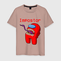Мужская футболка AMONG US - IMPOSTOR