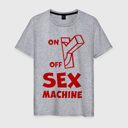 Мужская футболка Секс машина