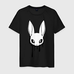 Мужская футболка Голова зайца